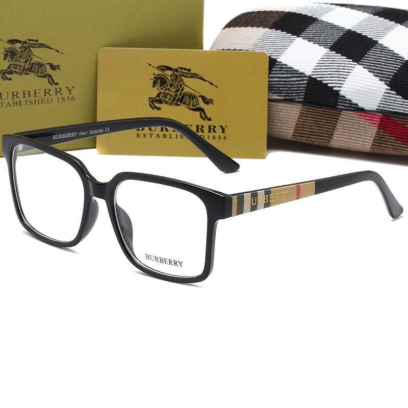 Unisex Retro Square Plaid Glasses-s-ss