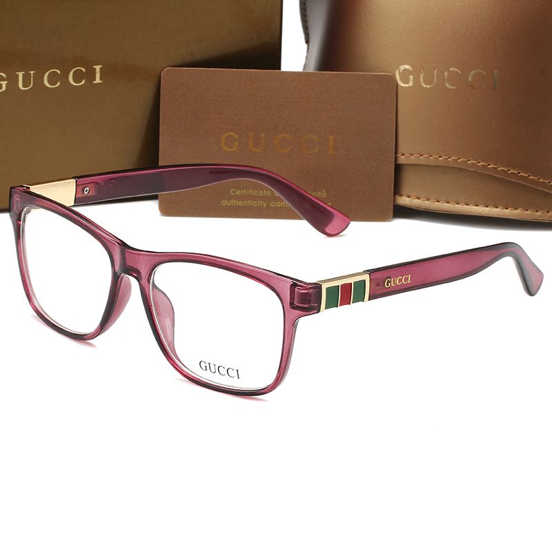 Fashion Striped Color Block Frame Glasses-s-ss