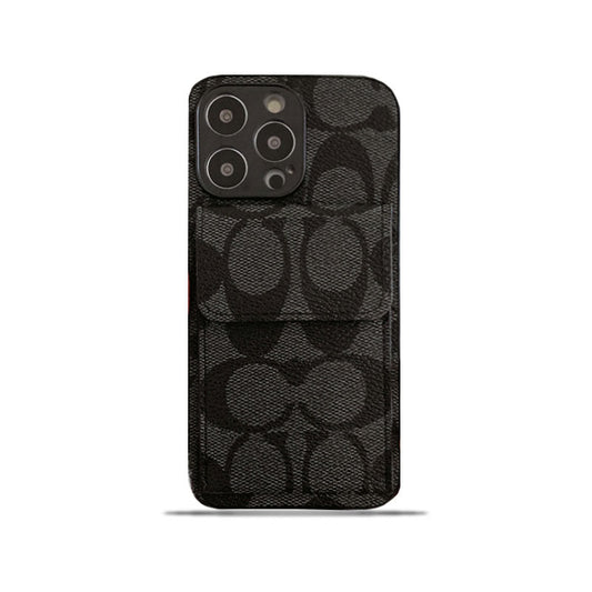 Classic iPhone Case With Wallet Black-HP240513 mysite