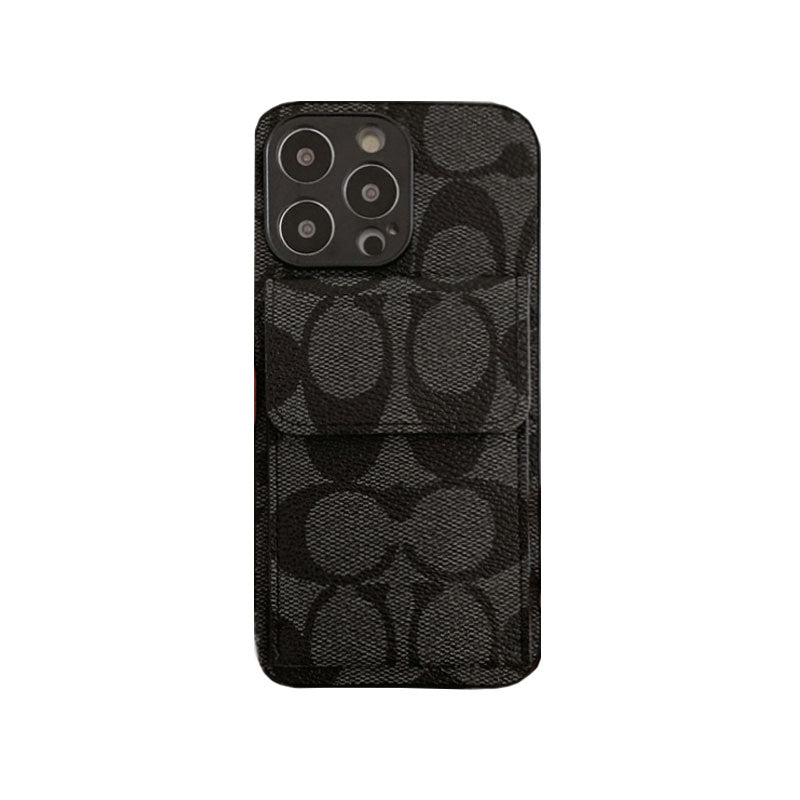 Classic iPhone Case With Wallet Black-HP240513 mysite