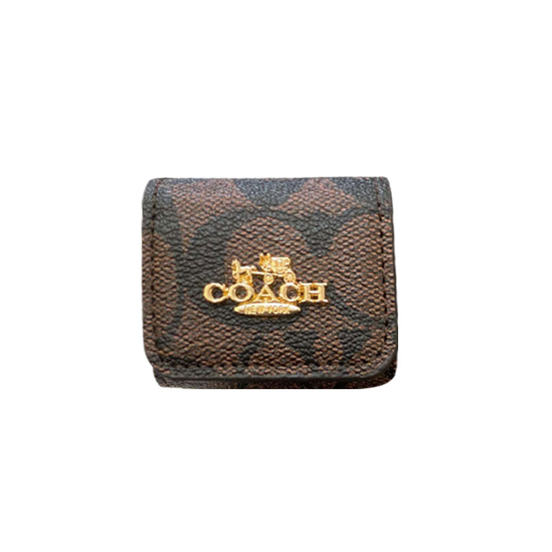Luxury Coach AirPods Cases Light Brown-LGK240425 mysite