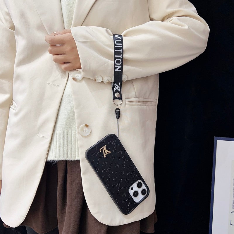 Luxury Brown Hand Chain iPhone Case mysite