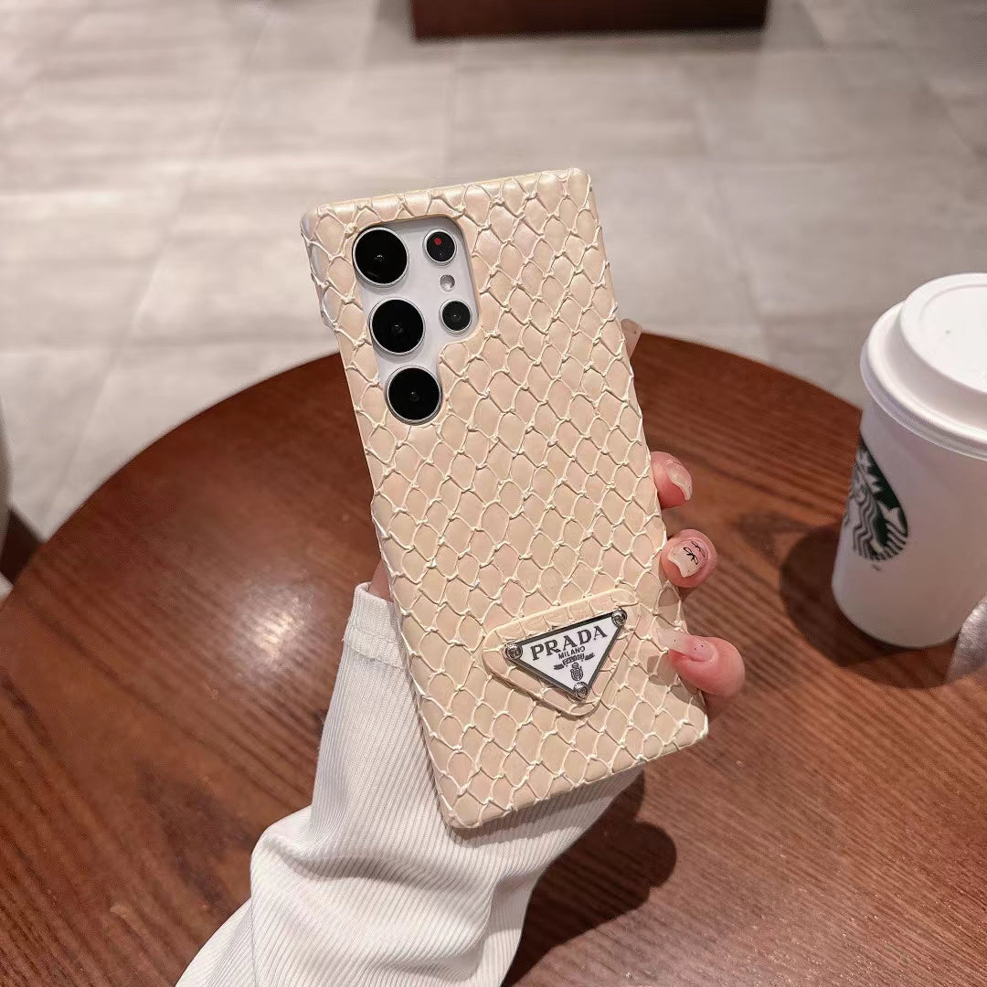 Stylish PR Snake Print Phone Case for Samsung Galaxy mysite