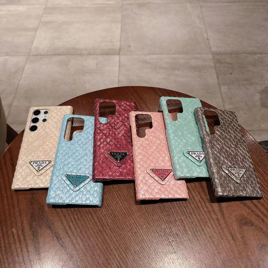 Stylish PR Snake Print Phone Case for Samsung Galaxy mysite
