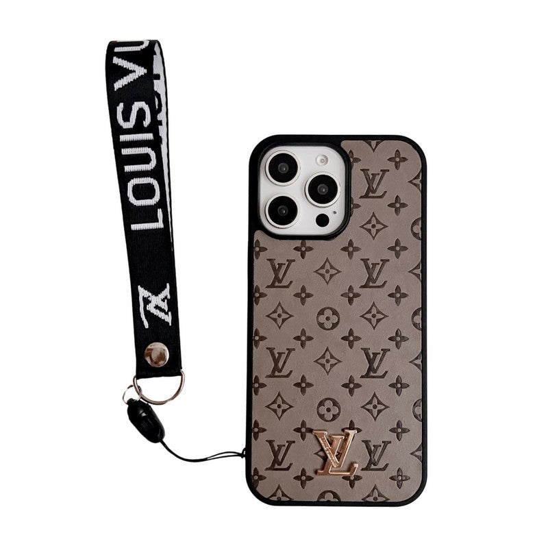 Luxury Brown Hand Chain iPhone Case mysite