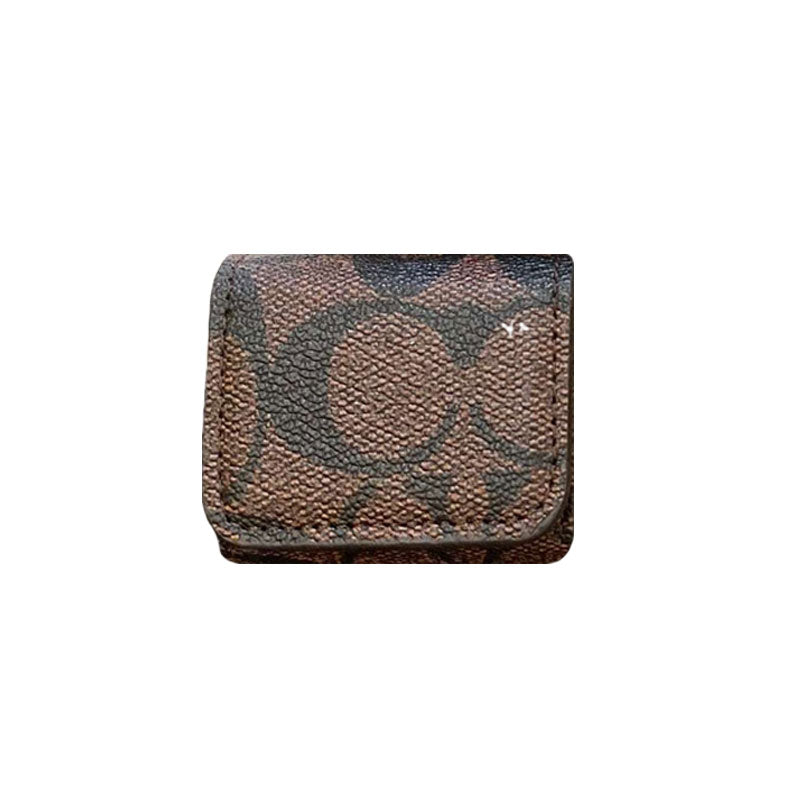 Luxury Coach AirPods Cases Dark brown-YH240425 mysite