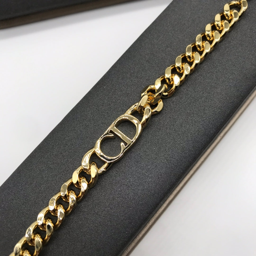Dove Gold Chain Design Necklace & Bracelet 2 Set mysite