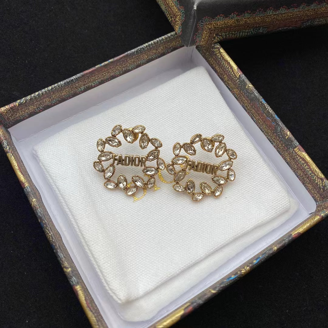 Wheat Shape Dove Girl Earring mysite
