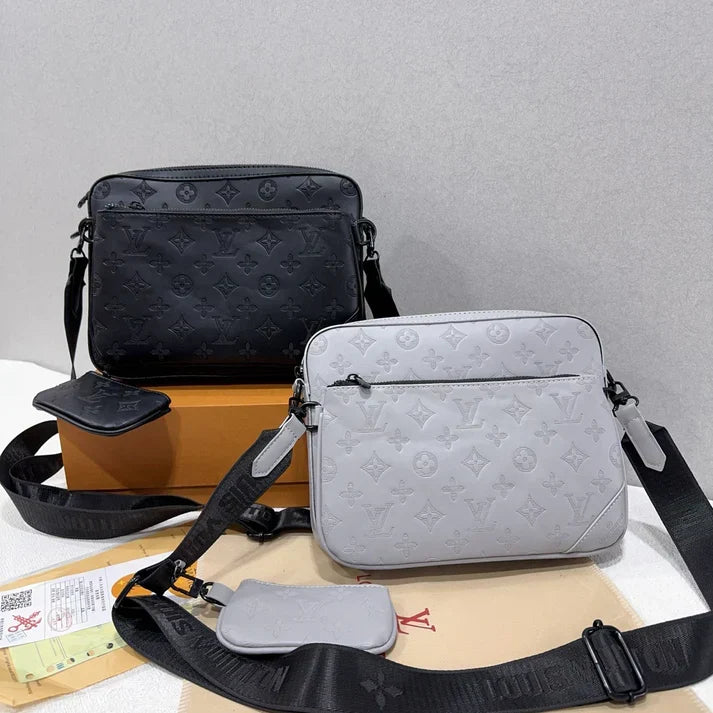 （Buy 3, pay for 2）Classic Monogram Trio Messenger Bag - A Fashion Must-Have