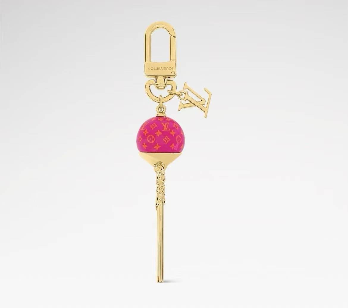 Luxury Lollipop Monogram Bag Charm Keychain mysite