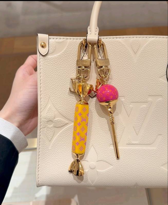Luxury Lollipop Monogram Bag Charm Keychain mysite