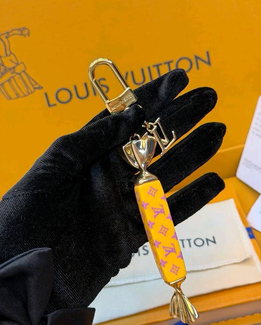 Luxury Lollipop Monogram Bag Charm Keychain mysite