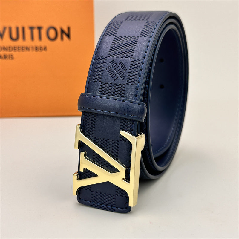 Classic Colored Belt (Gold Buckle)