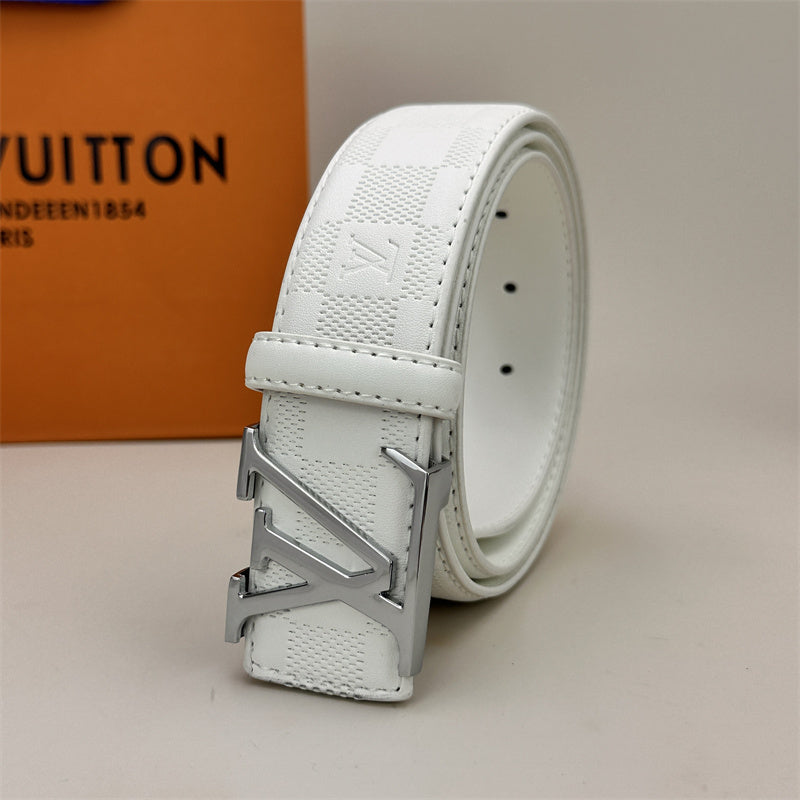 Classic Colored Belt (Silver Buckle)