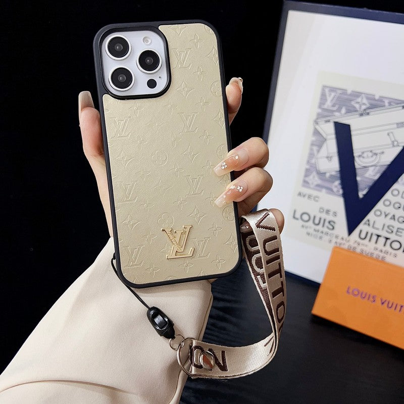 Luxury Brown Hand Chain iPhone Case mysite