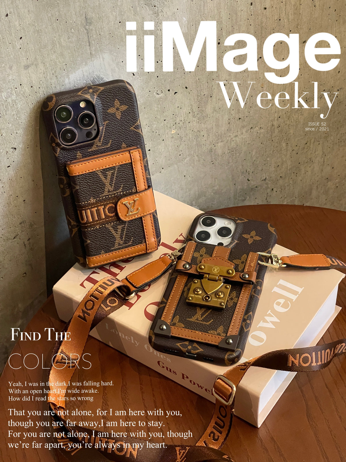 Luxury Card Holder Chain iPhone Case mysite