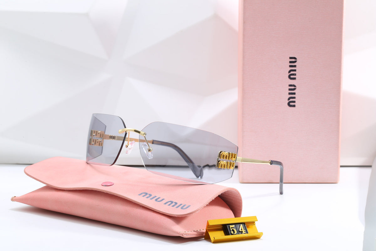 Luxury Large Frame Sunglasses Y-0857s-sss62