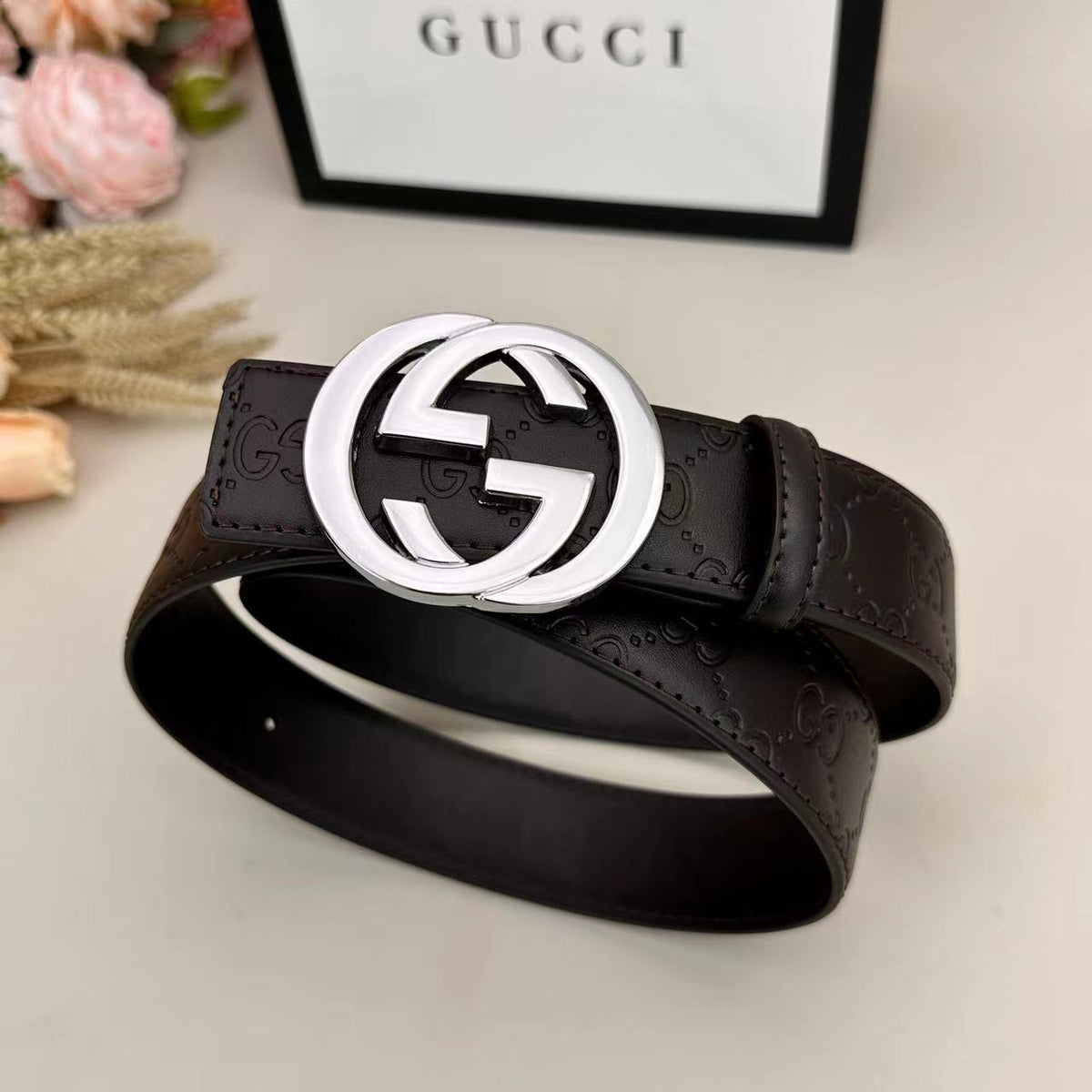 Classic Colored Good Belt (Silver Buckle)
