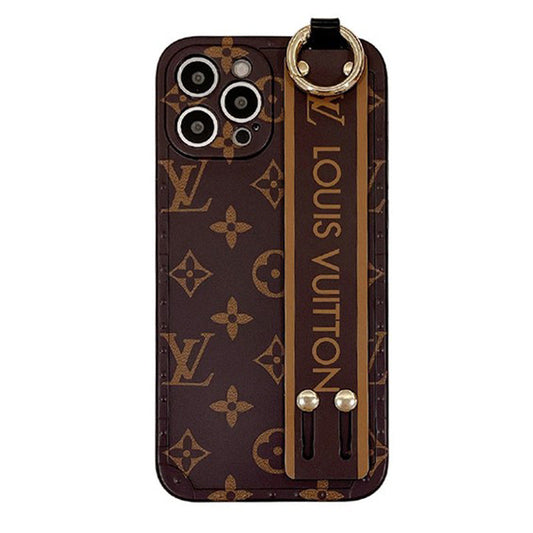 Luxury Brown Wristband iPhone Case mysite