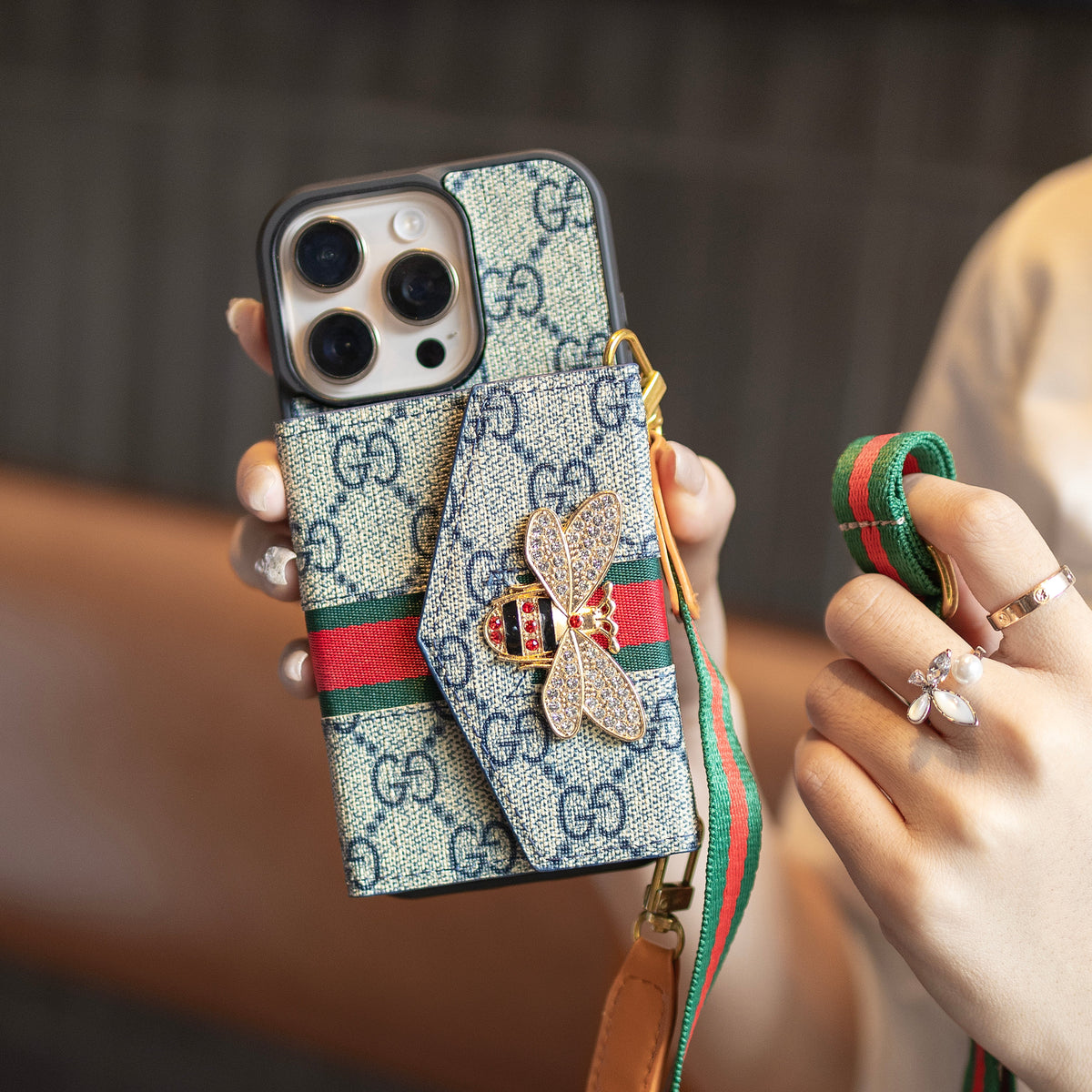 Premium Advanced Crossbody iPhone Case with Card Holder & Shoulder Strap mysite