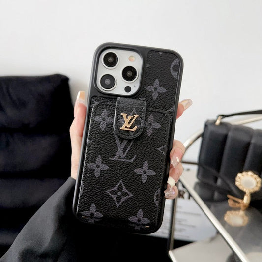 Luxury Black & White Card Bag iPhone Case mysite