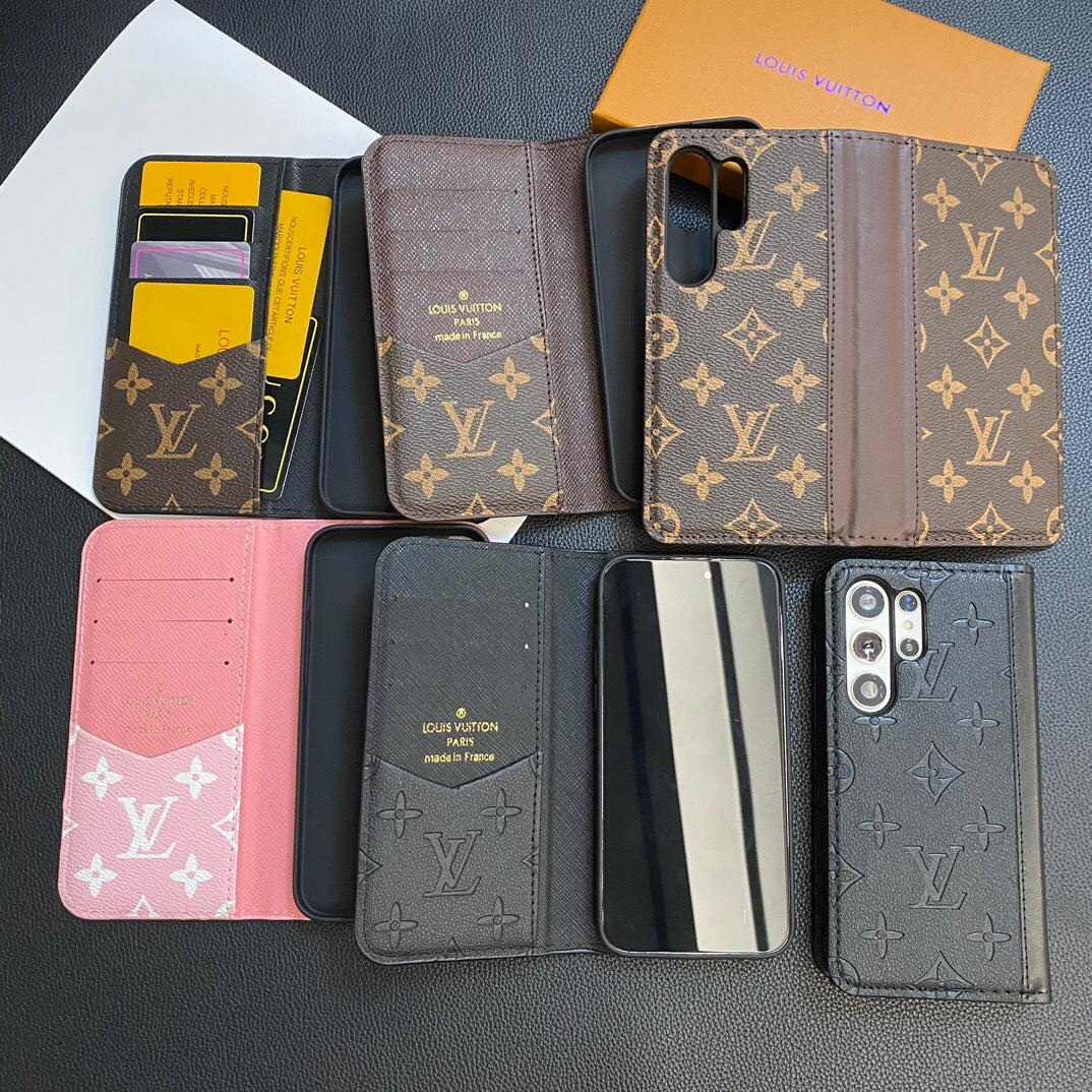 MONOGRAM LEATHER CARD COVER GALAXY CASE FOR SAMSUNG mysite