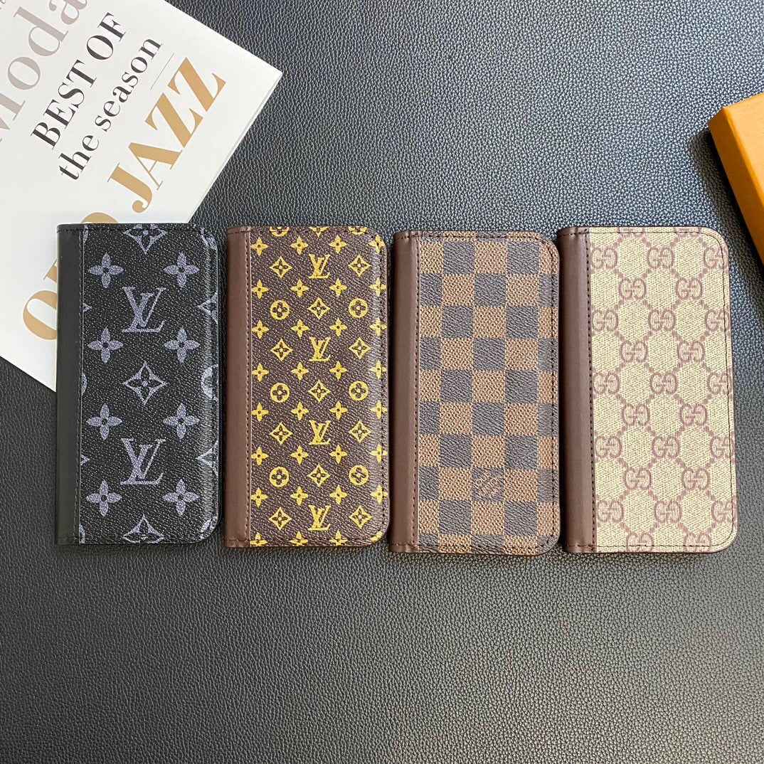 MONOGRAM LEATHER CARD COVER GALAXY CASE FOR SAMSUNG mysite