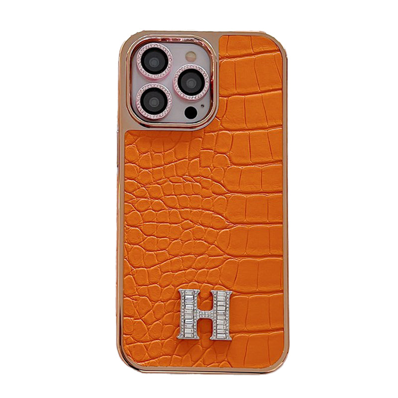 Classic Diamond Logo Rose Gold iPhone Case mysite