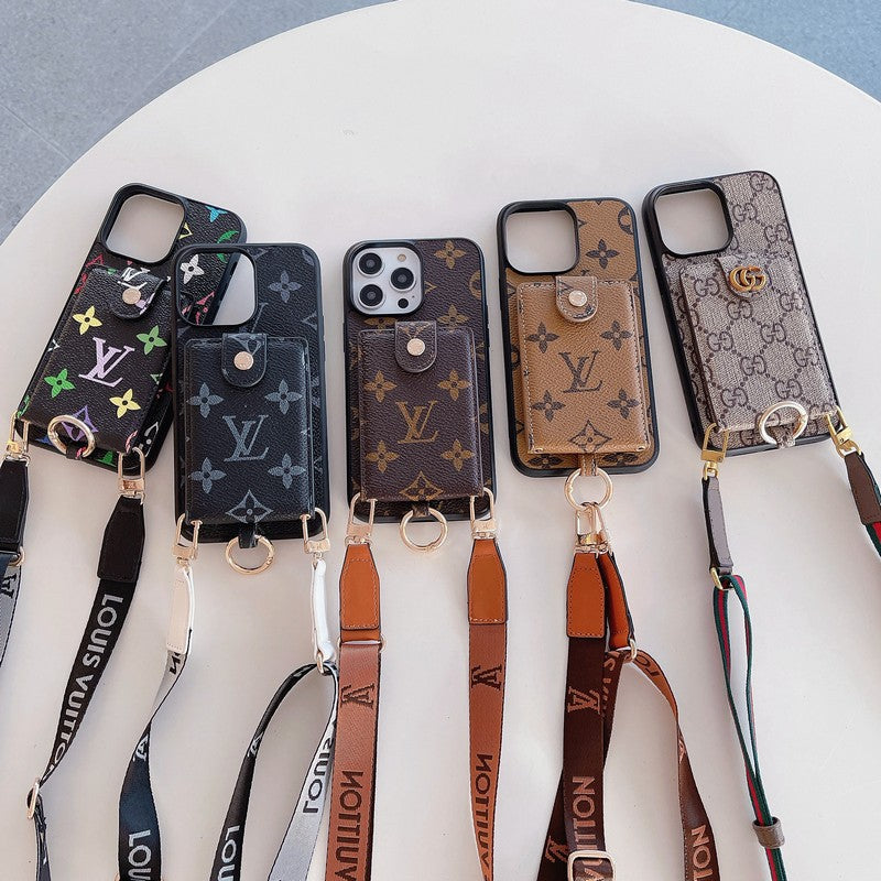 Luxury Card Bag Classic Chain iPhone Case mysite