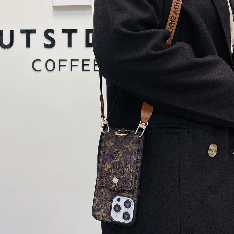 Luxury Card Bag Classic Chain iPhone Case mysite