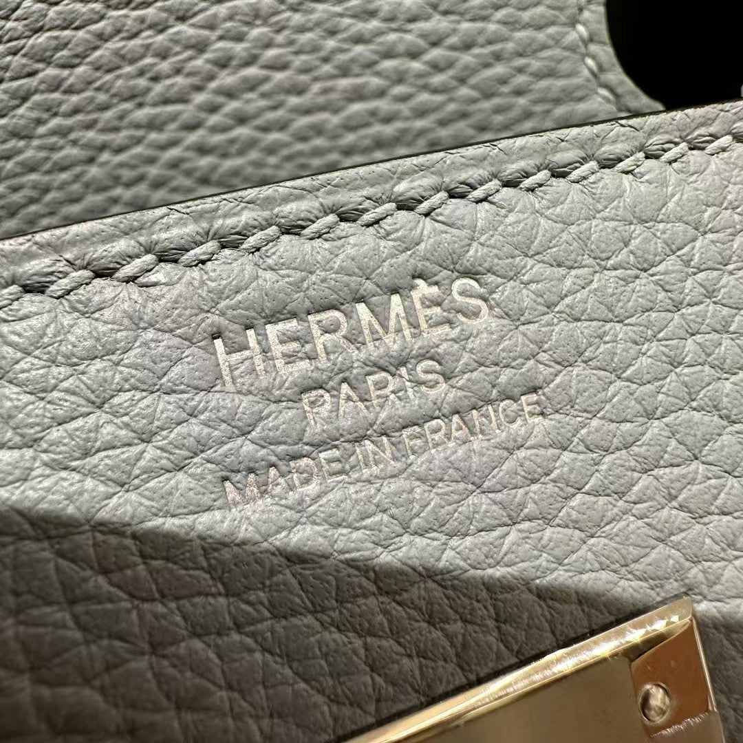 HM BIRKIN 30CM CLOUD BLUE TOGO LEATHER SILVER HARDWARE