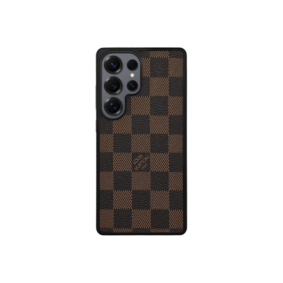 Checked Up Brown Case | Samsung mysite