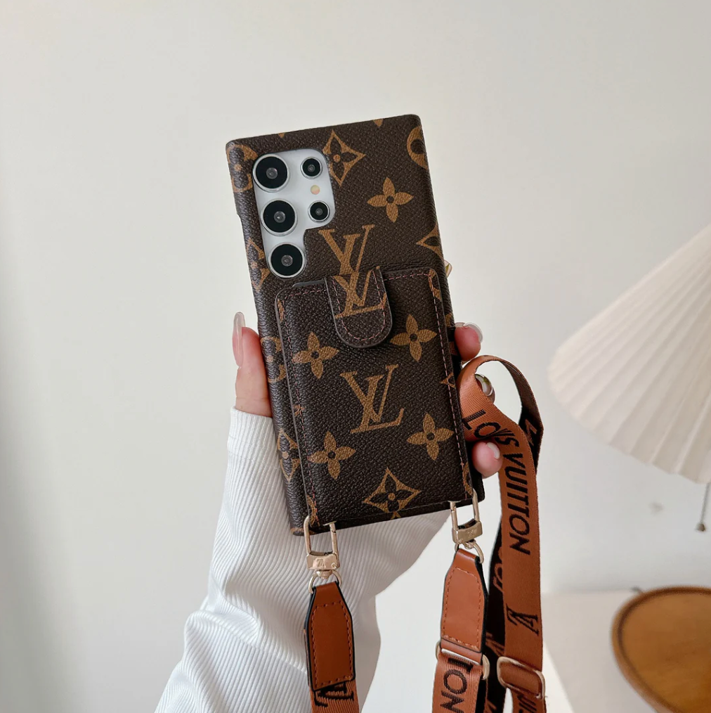 Brown Card Wallet Galaxy Case For Samsung mysite