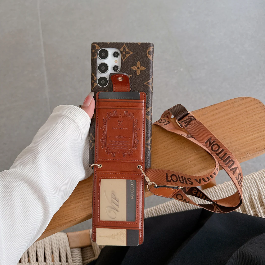 Brown Card Wallet Galaxy Case For Samsung mysite