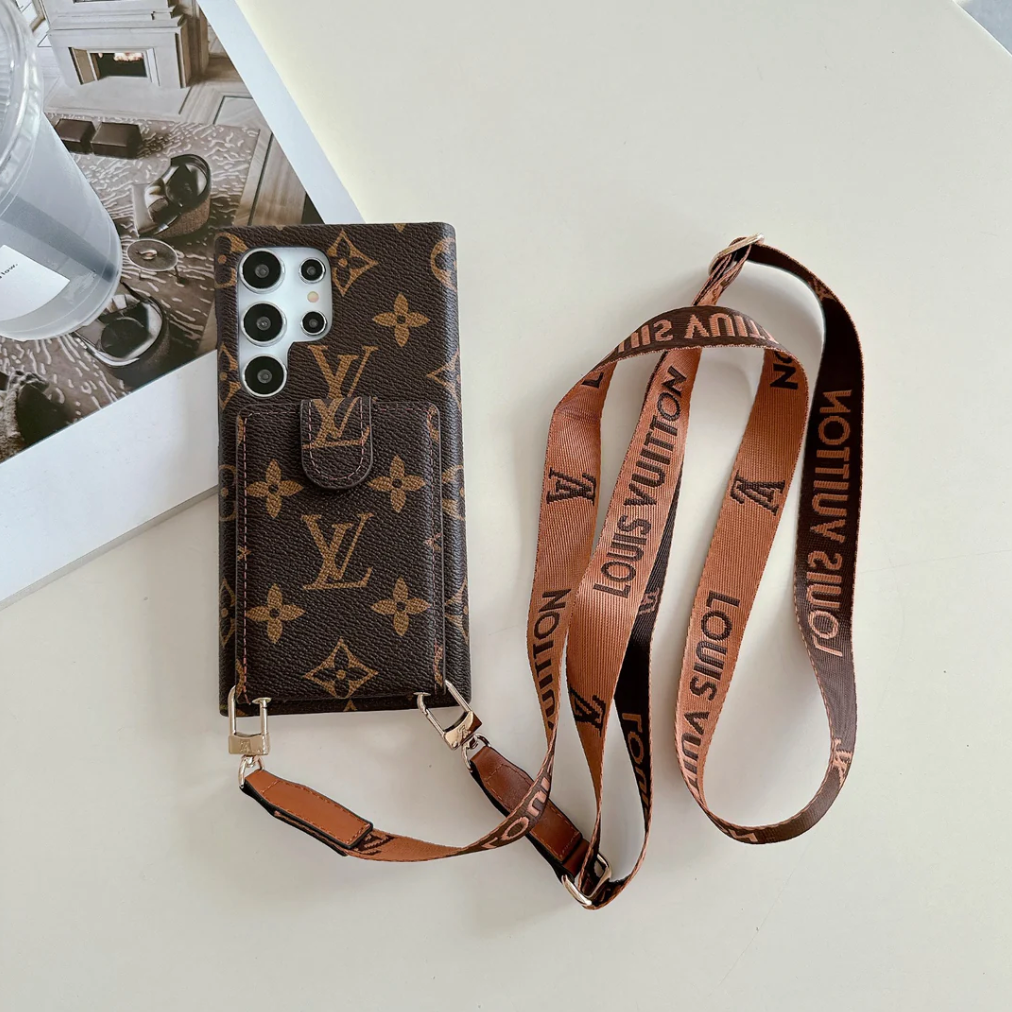 Brown Card Wallet Galaxy Case For Samsung mysite