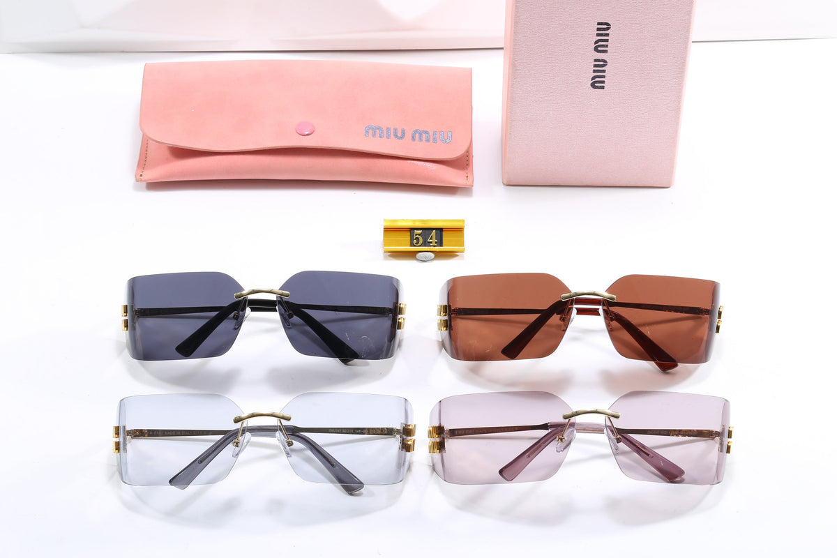 Luxury Large Frame Sunglasses Y-0857s-sss62