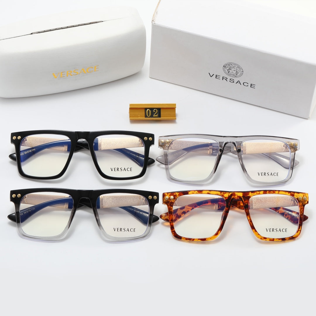 Fashion Metal Medusa Frame Glasses-s-ss