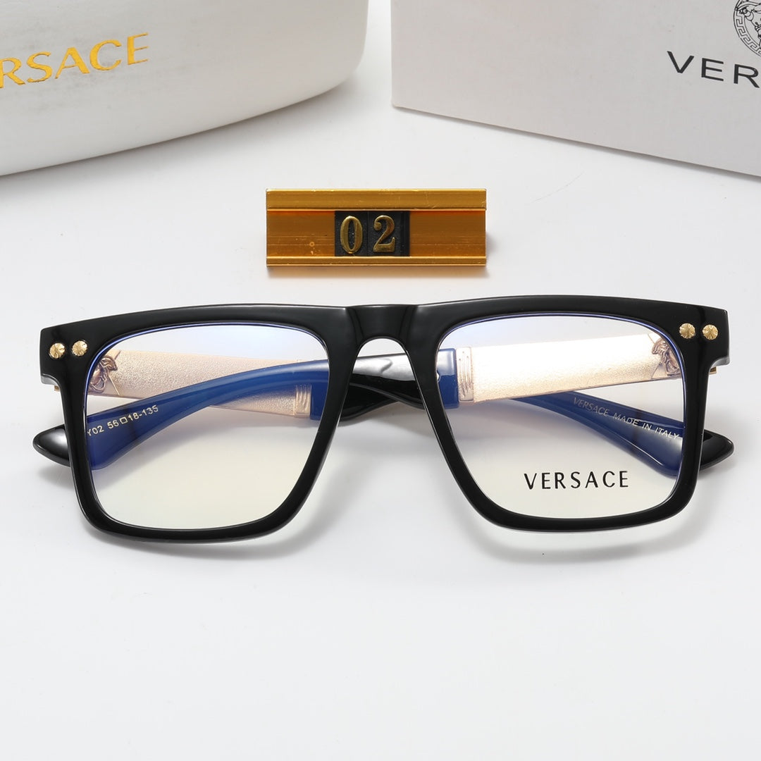 Fashion Metal Medusa Frame Glasses-s-ss