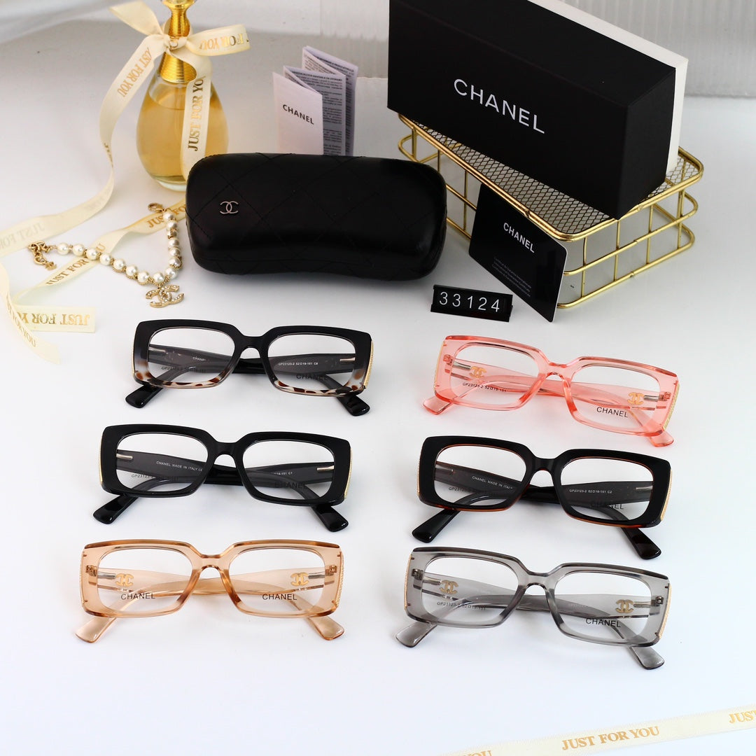 Square Thick Frame Fashion Glasses-s-ss