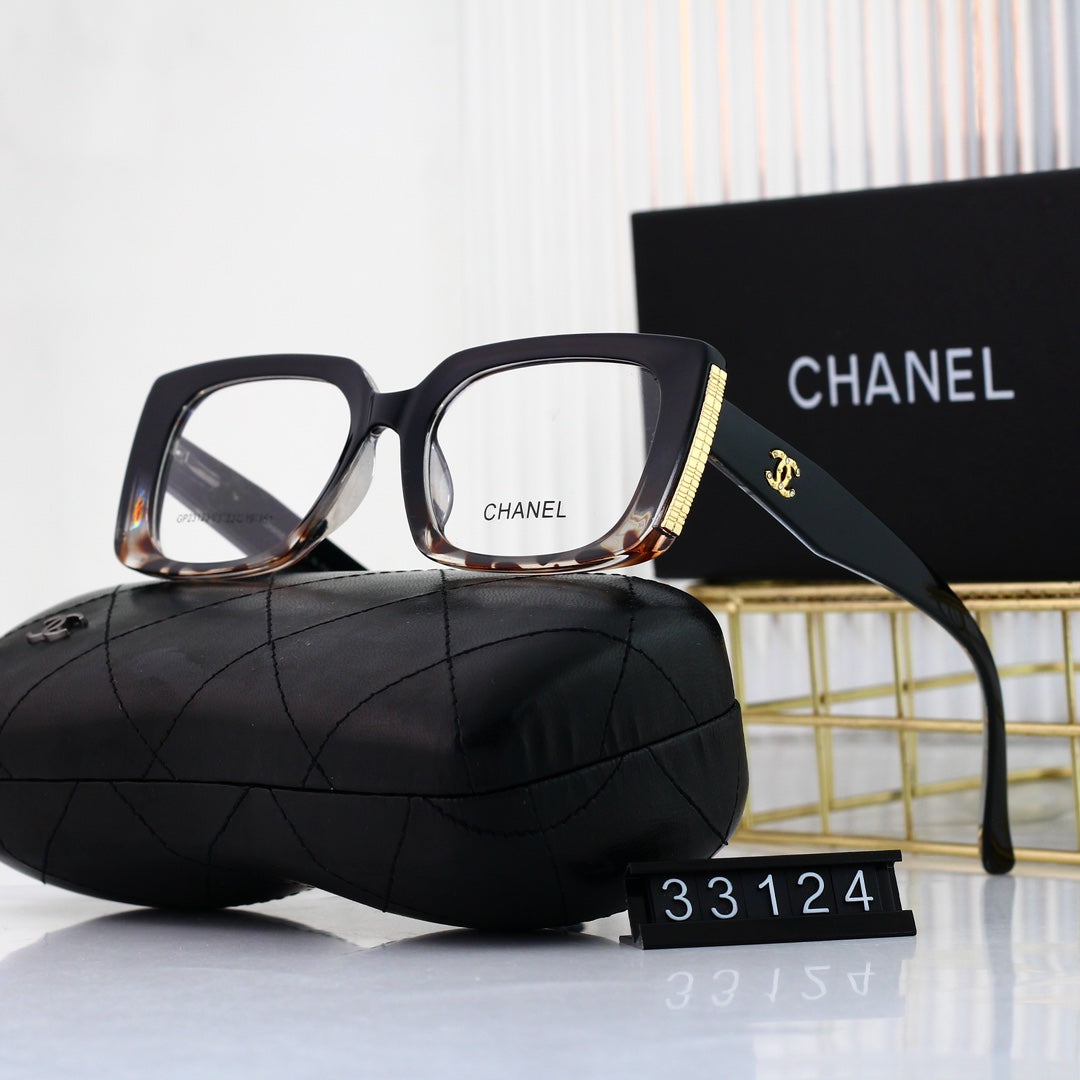 Square Thick Frame Fashion Glasses-s-ss