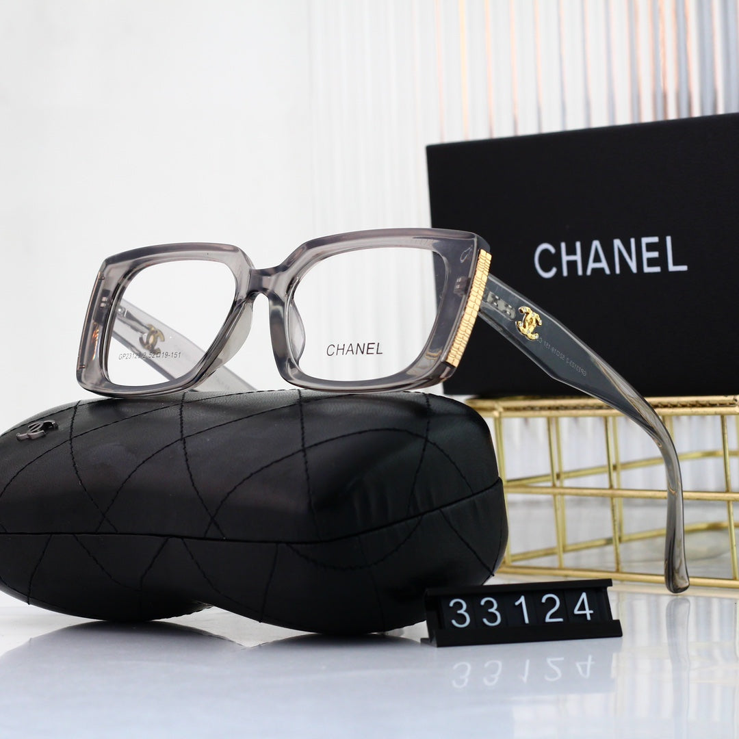 Square Thick Frame Fashion Glasses-s-ss