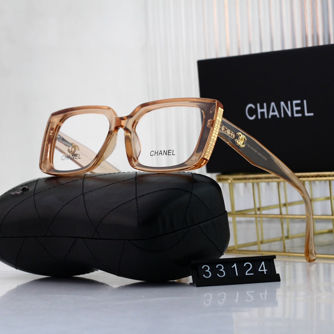 Square Thick Frame Fashion Glasses-s-ss