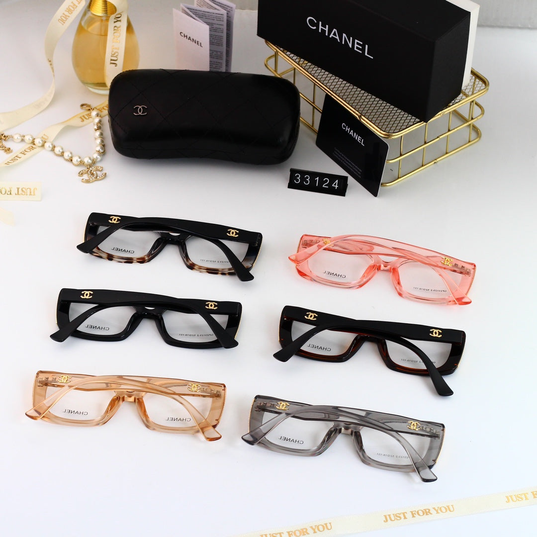 Square Thick Frame Fashion Glasses-s-ss