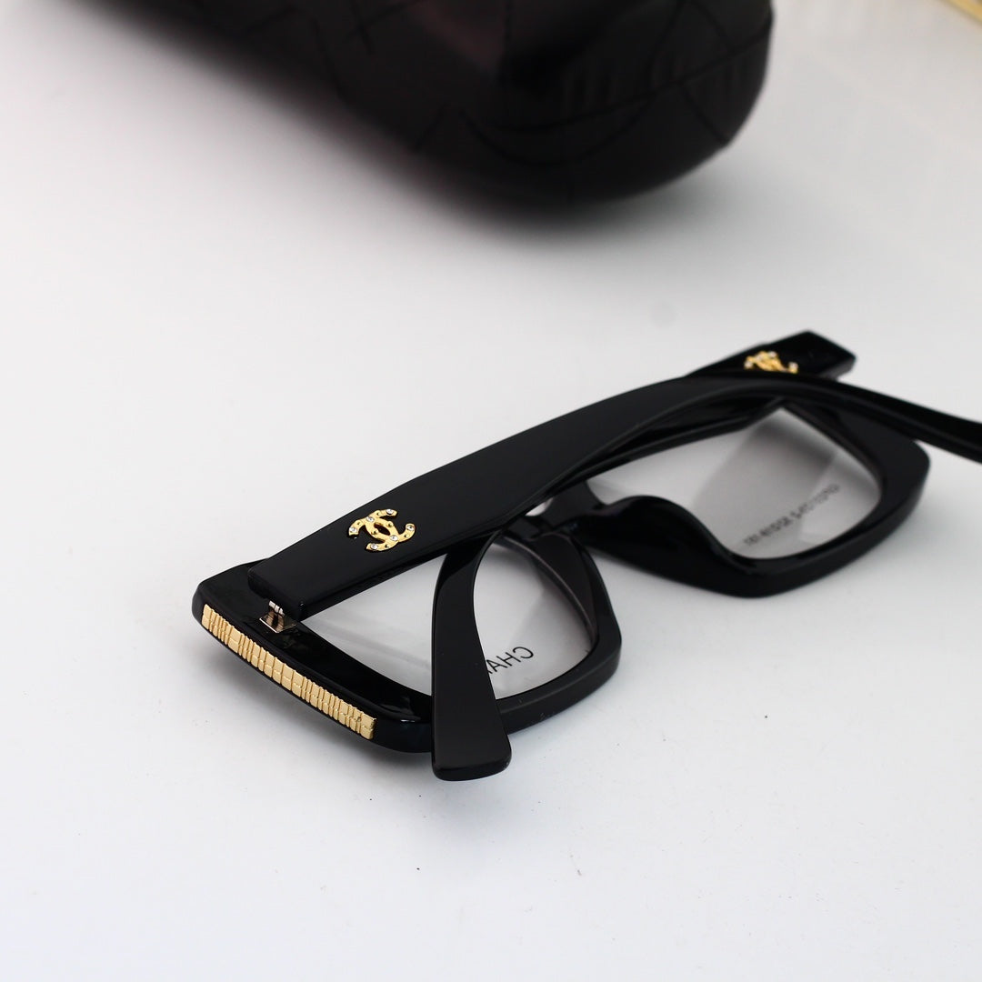 Square Thick Frame Fashion Glasses-s-ss