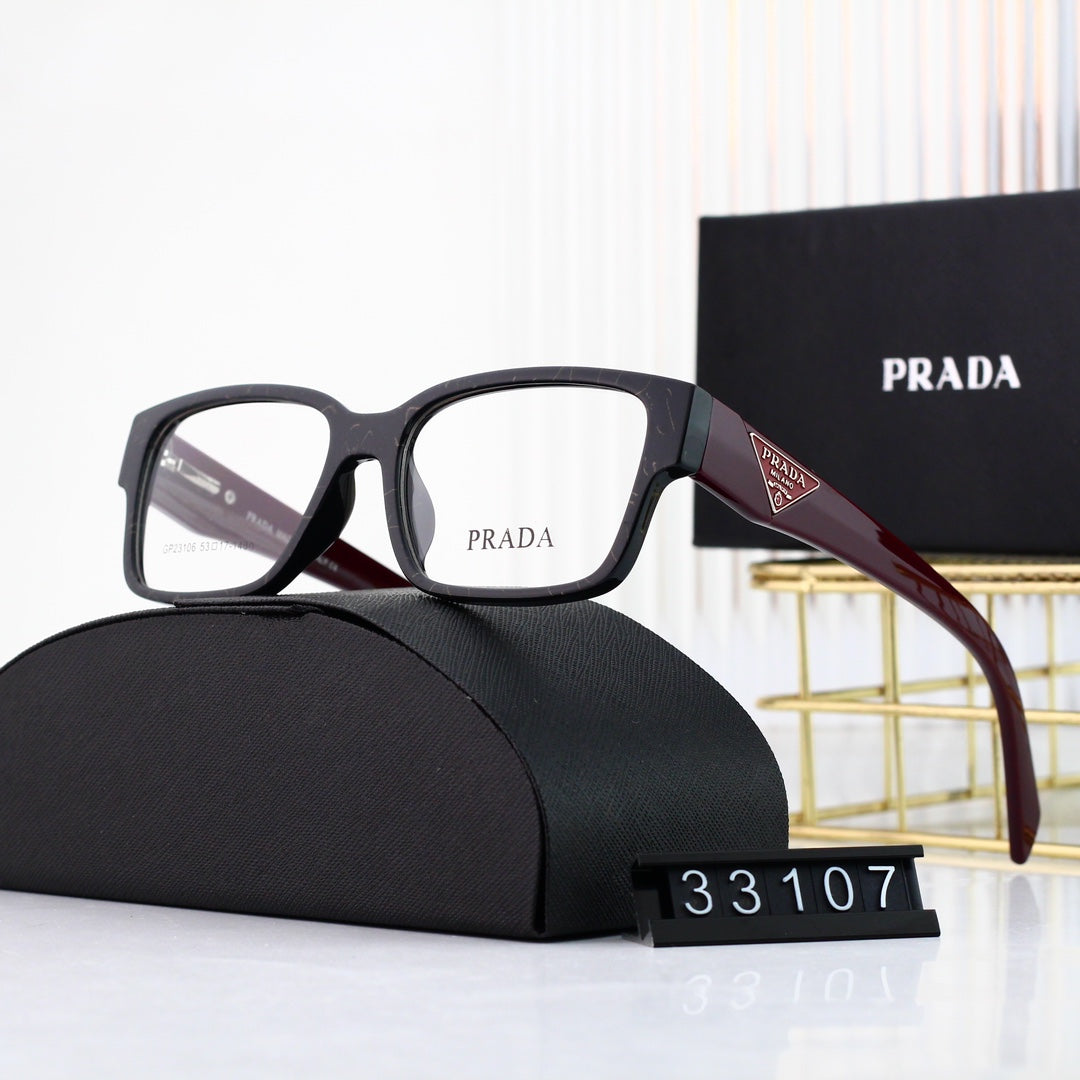 Classic Triangle Logo Square Glasses-s-ss