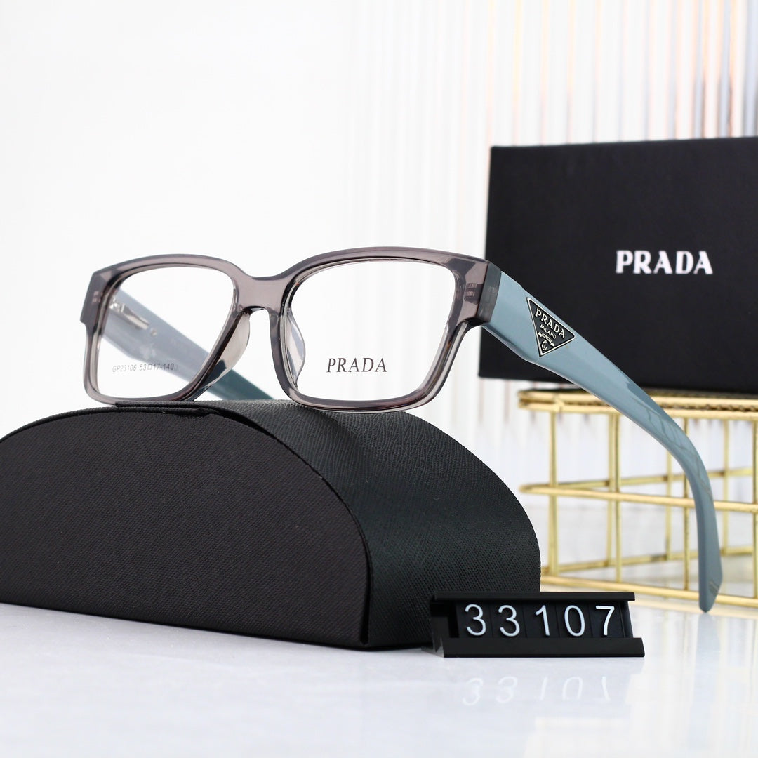 Classic Triangle Logo Square Glasses-s-ss