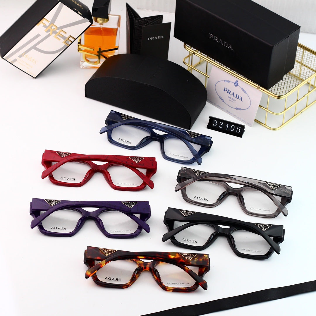 Retro Classic Triangle Logo Glasses-s-ss