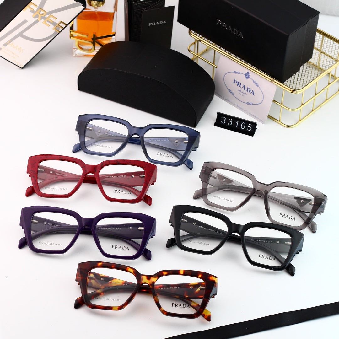 Retro Classic Triangle Logo Glasses-s-ss
