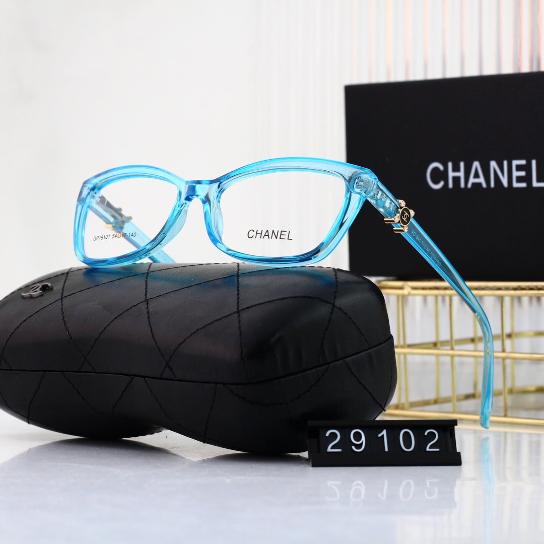 Fashionable Rhinestone Logo Glasses-s-ss