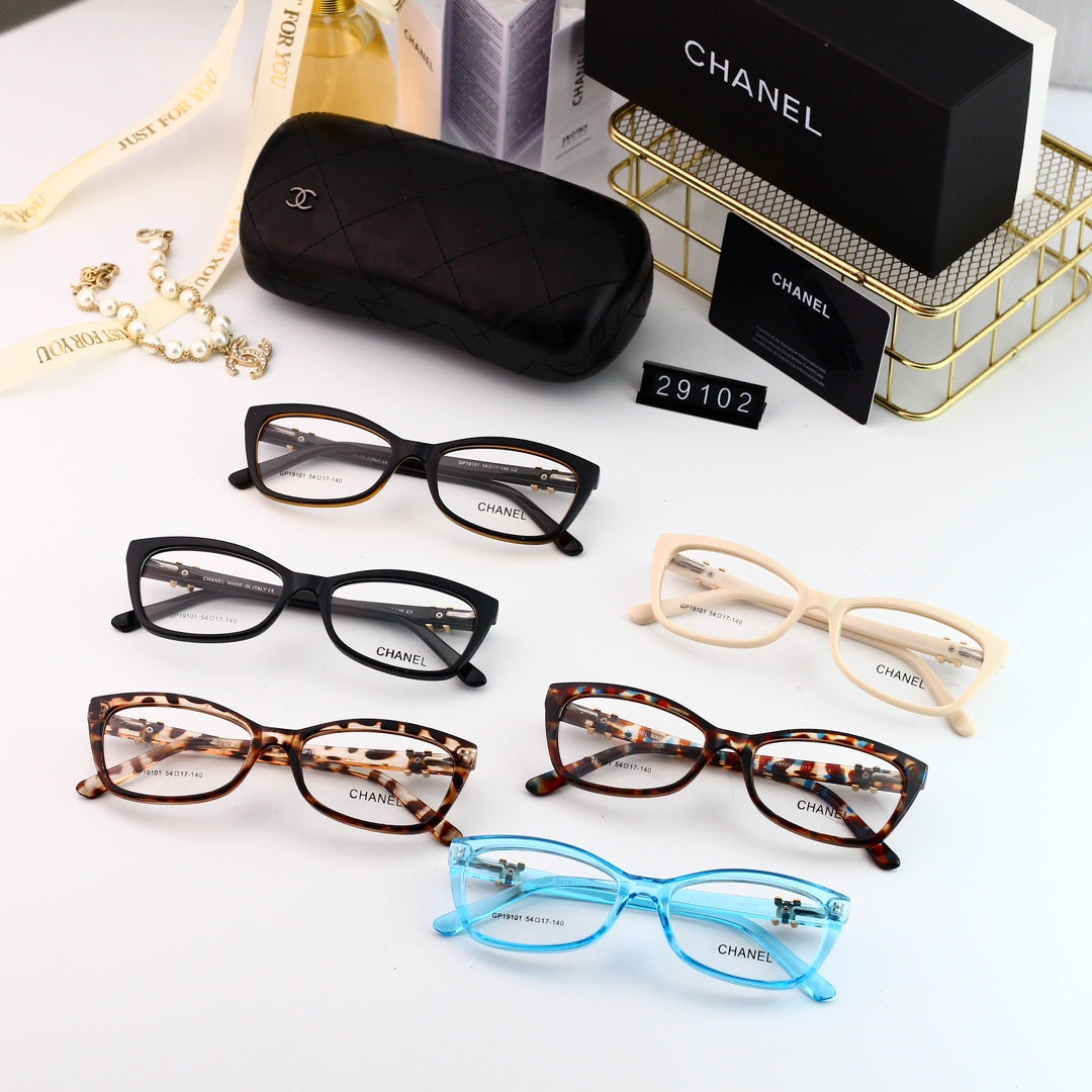 Fashionable Rhinestone Logo Glasses-s-ss